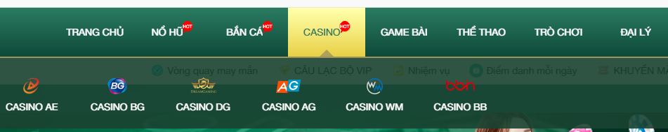 Sảnh casino k9cc